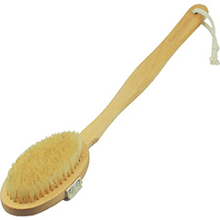 Антицеллюлитная щетка для тела из Тайланда Phutawan Bath Accessories Wooden Back & Body Brush